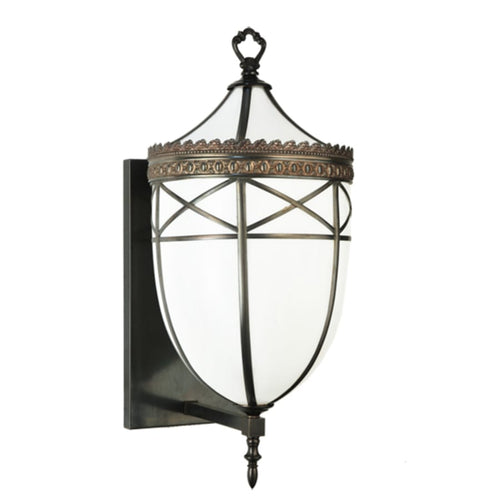 Borough Hall 26" Tall Wall Light, Bedroom Wall Sconce, Dimensions: Height: 26"