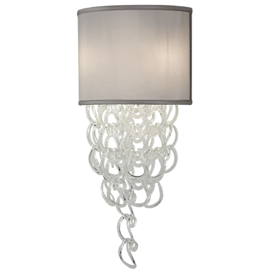 Lucy 2 Light 33" Tall Wall Light, Bedroom Wall Sconce, Dimensions: Height: 33"