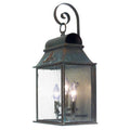 Bastille 3 Light 21" Tall Wall Light, Bedroom Wall Sconce, Dimensions: Height: 21"