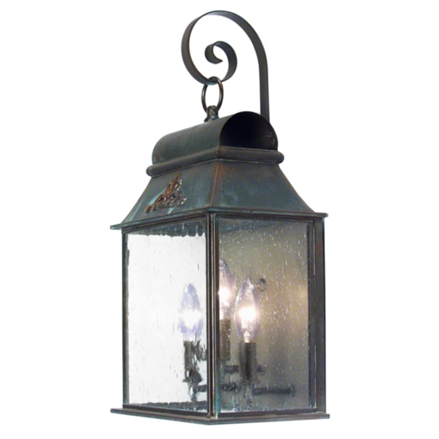Bastille 3 Light 21" Tall Wall Light, Bedroom Wall Sconce, Dimensions: Height: 21"