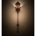 Zaira 84" Tall Wall Light, Bedroom Wall Sconce, Dimensions: Height: 84"