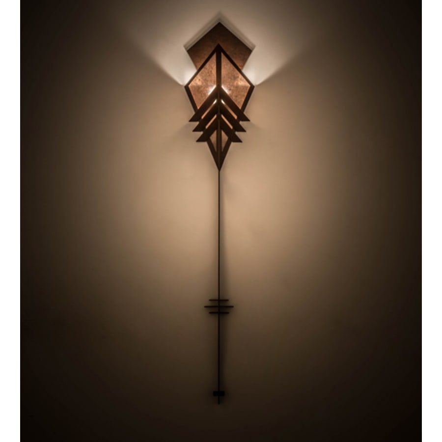 Zaira 84" Tall Wall Light, Bedroom Wall Sconce, Dimensions: Height: 84"