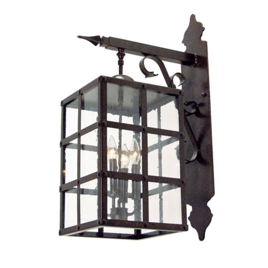 Baretta 4 Light 30" Tall Wall Light, Bedroom Wall Sconce, Dimensions: Height: 30"