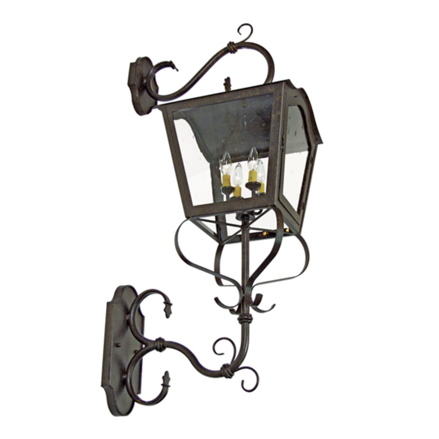 Dominic 4 Light 46" Tall Wall Light, Bedroom Wall Sconce, Dimensions: Height: 46"