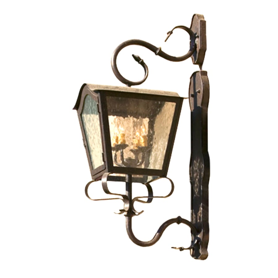 Christian 4 Light 33" Tall Wall Light - Dimensions: Height: 33", Bedroom Wall Sconce