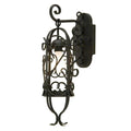 Delphine 21" Tall Wall Light, Bedroom Wall Sconce, Dimensions: Height: 21"