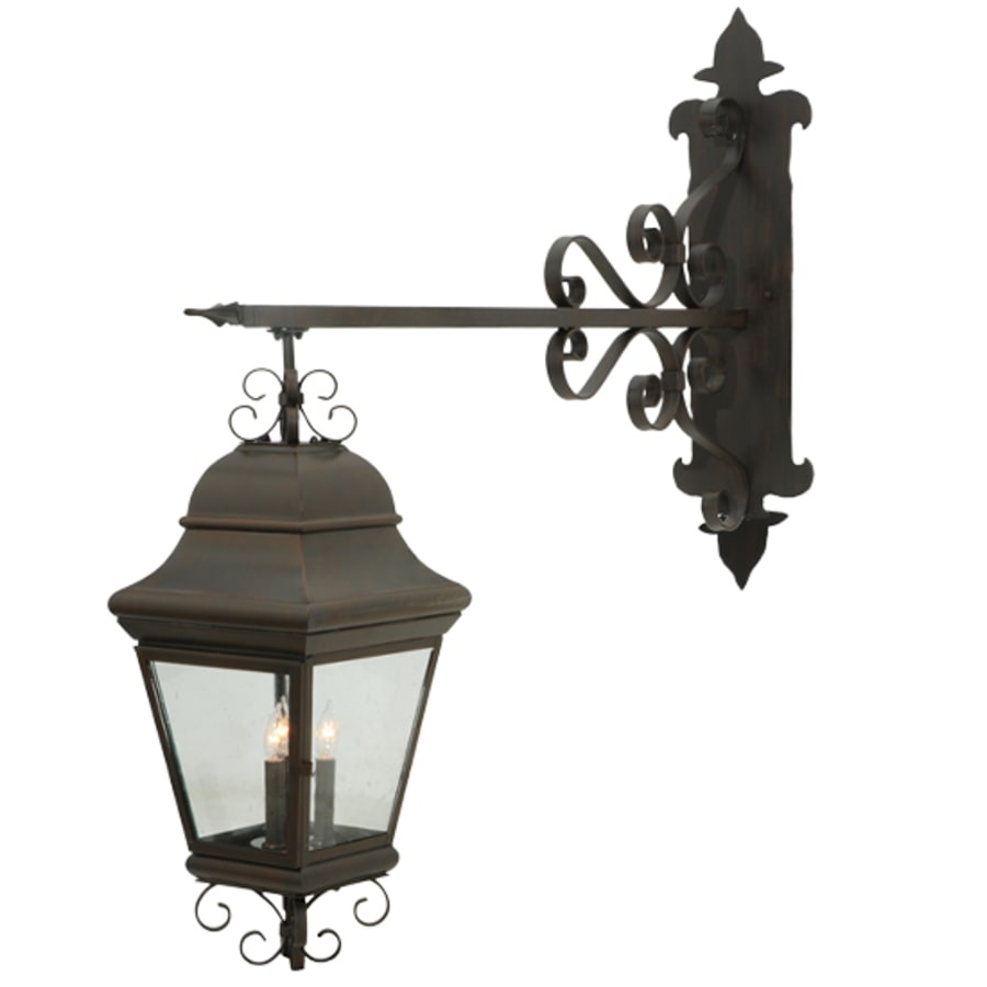 Monaco 3 Light 46" Tall Wall Light, Bedroom Wall Sconce, Dimensions: Height: 46"