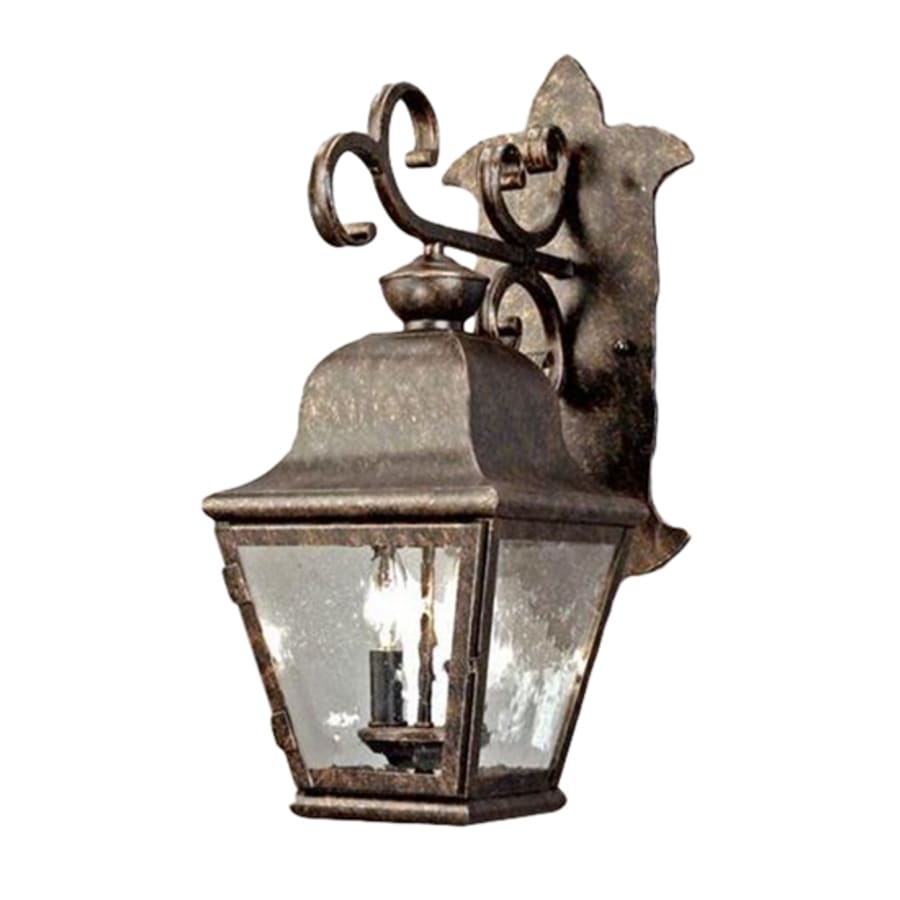 Palmer 2 Light 17" Tall Wall Light, Bedroom Wall Sconce, Dimensions: Height: 17"