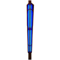 Deep Polaris 675 Light 144" Tall LED Wall Light, Bedroom Wall Sconce, Dimensions: Height: 144"