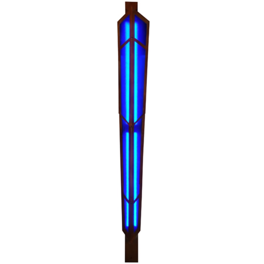 Deep Polaris 675 Light 144" Tall LED Wall Light, Bedroom Wall Sconce, Dimensions: Height: 144"