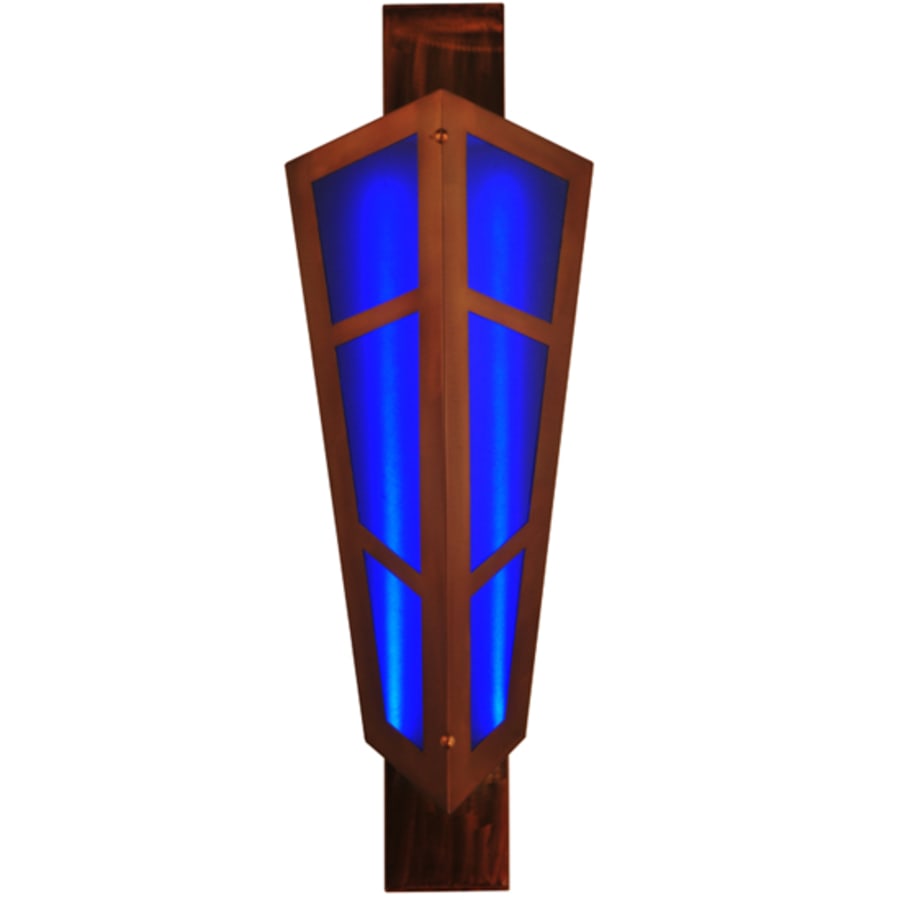 Deep Polaris 48" Tall LED Wall Light, Bedroom Wall Sconce, Dimensions: Height: 48"