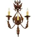 French Elegance 3 Light 28" Tall Wall Light - Wall Lamp, Bedroom Wall Sconce, Dimensions: Height: 28"