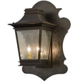 Fanucchi 2 Light 26" Tall Wall Light, Bedroom Wall Sconce, Dimensions: Height: 26"