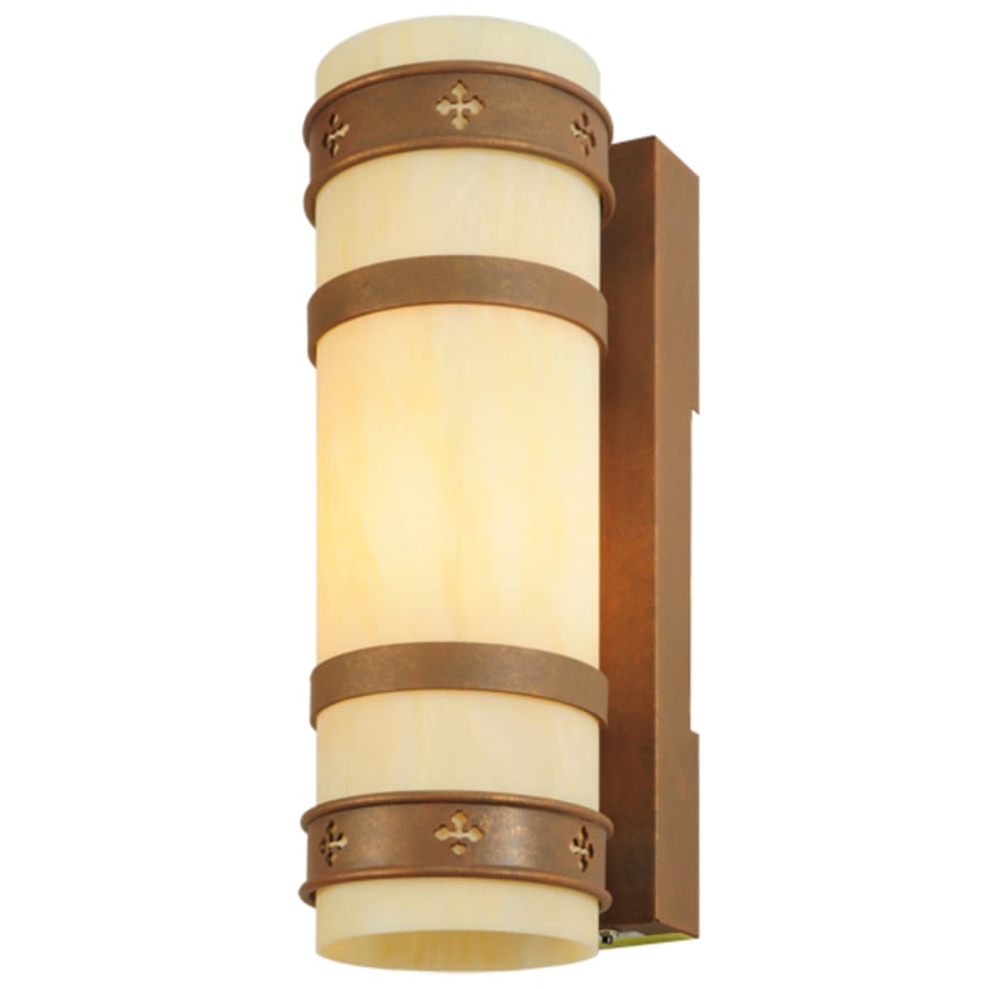 Byzantine 20" Tall Wall Light, Bedroom Wall Sconce, 2"