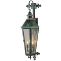 Millesime 3 Light 32" Tall Wall Light, Bedroom Wall Sconce, Dimensions: Height: 32"