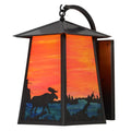 Wide 25" Tall Wall Light, Bedroom Wall Sconce, Dimensions: Height: 25"