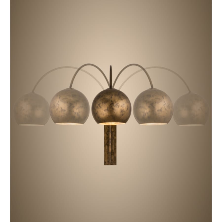 Bola Swing 59" Tall Wall Light, Bedroom Wall Sconce, Dimensions: Height: 59"