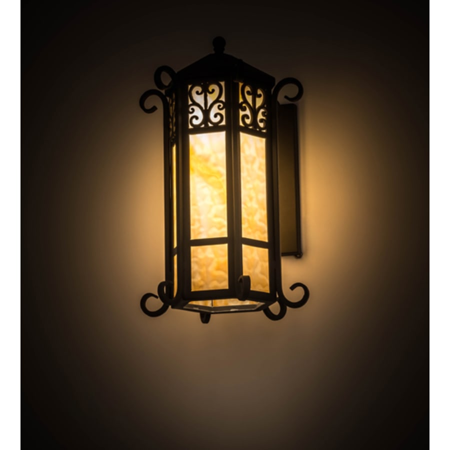 Caprice 21" Tall Wall Light, Bedroom Wall Sconce, Dimensions: Height: 21"