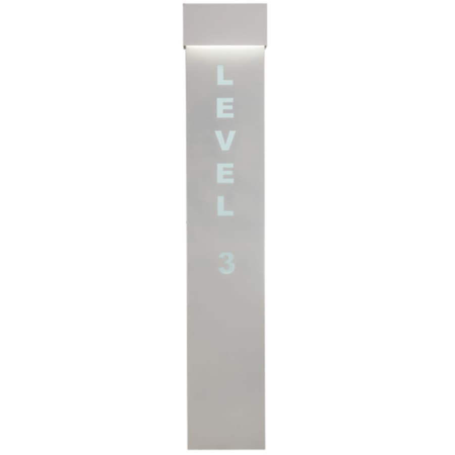 Level 108" Tall LED Wall Light, Bedroom Wall Sconce, 2"