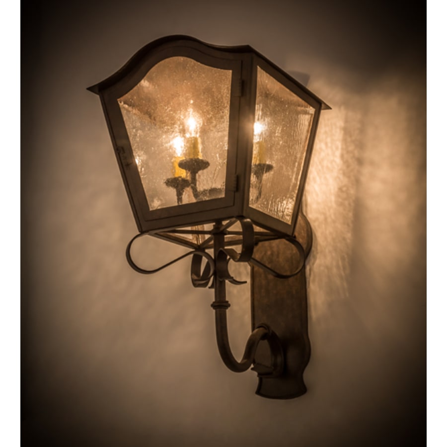 Christian 4 Light 24" Tall Wall Light - Wall Lamp, Bedroom Wall Sconce, Dimensions: Height: 24"