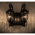 Monticello 8 Light 36" Tall Wall Light, Bedroom Wall Sconce, 2"