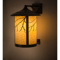 Fulton 23" Tall Wall Light, Bedroom Wall Sconce, Dimensions: Height: 23"