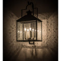 Vaculin 4 Light 25" Tall Wall Light, Bedroom Wall Sconce, Dimensions: Height: 25"