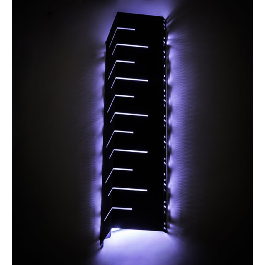 Torsade 40" Tall LED Wall Light, Bedroom Wall Sconce, Dimensions: Height: 40"