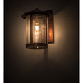 Fulton 20" Tall Wall Light, Bedroom Wall Sconce, Dimensions: Height: 20"
