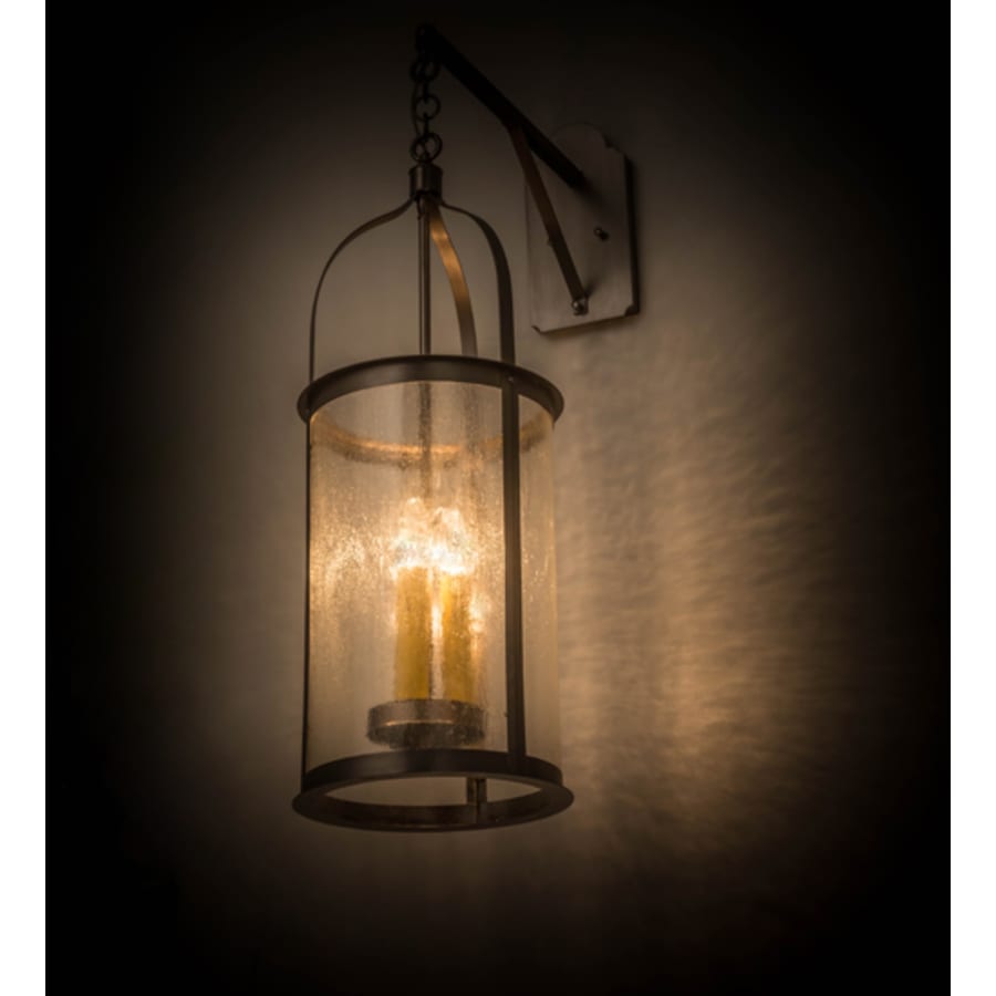 Cilindro Campbell 3 Light 41" Tall Wall Light, Bedroom Wall Sconce, 2"