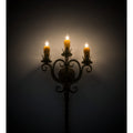 Palmira 3 Light 72" Tall Wall Light, Bedroom Wall Sconce
