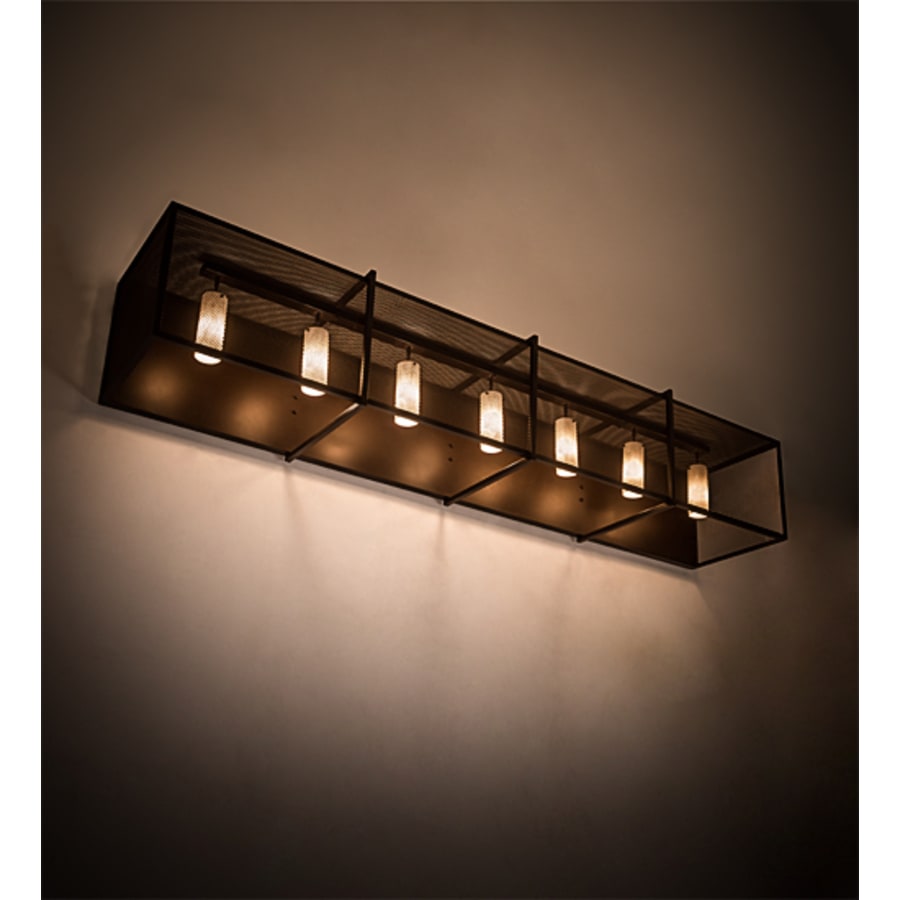 Kitzi 7 Light 18" Tall Wall Light, Wall Sconce, Dimensions: Height: 18"