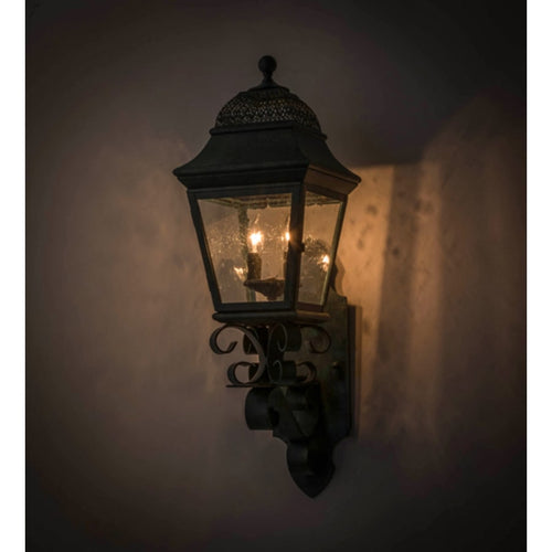 Arnette 2 Light 28" Tall Wall Light, Bedroom Wall Sconce, 2"