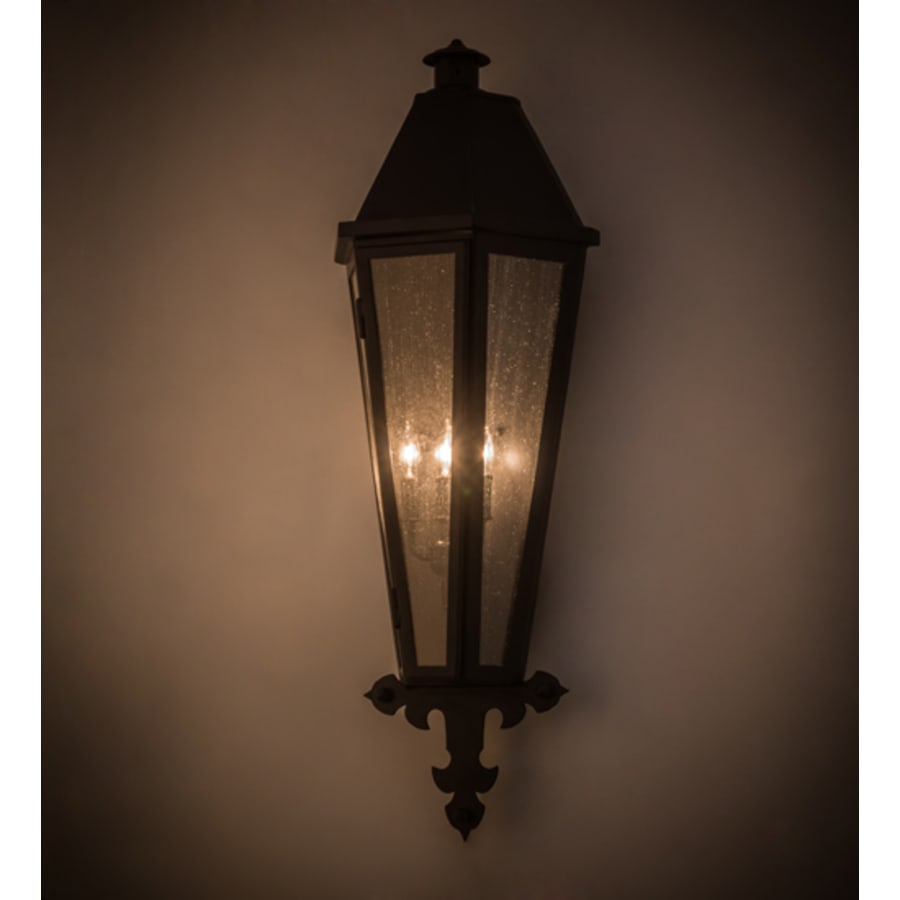 Millesime 3 Light 40" Tall Wall Light with Shade, Wall Sconce, 2"