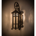 Caprice 27" Tall Wall Light, Bedroom Wall Sconce, Dimensions: Height: 27"