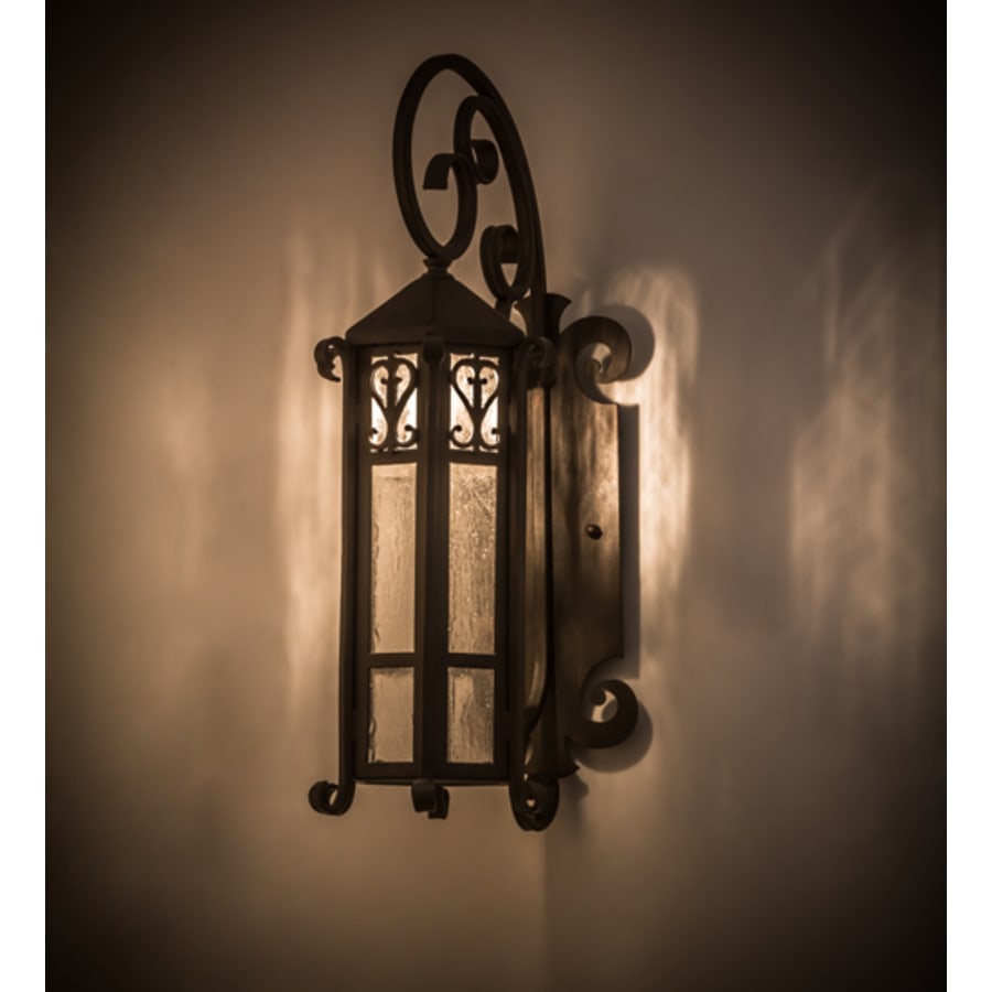 Caprice 27" Tall Wall Light, Bedroom Wall Sconce, Dimensions: Height: 27"