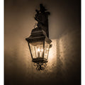 Monaco 3 Light 39" Tall Wall Light, Bedroom Wall Sconce, Dimensions: Height: 39"