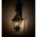 Monaco 2 Light 38" Tall Wall Light, Bedroom Wall Sconce, Dimensions: Height: 38"