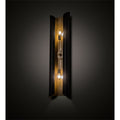 Beaumont Alva 2 Light 48" Tall Wall Light, Bedroom Wall Sconce, Dimensions: Height: 48"