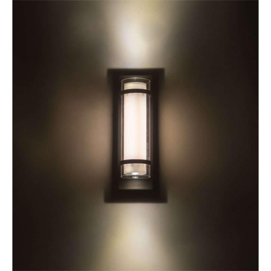Renton 16" Tall LED Wall Light, Bedroom Wall Sconce, Dimensions: Height: 16"