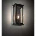 Whitman 18" Tall Wall Light, Bedroom Wall Sconce, Dimensions: Height: 18"