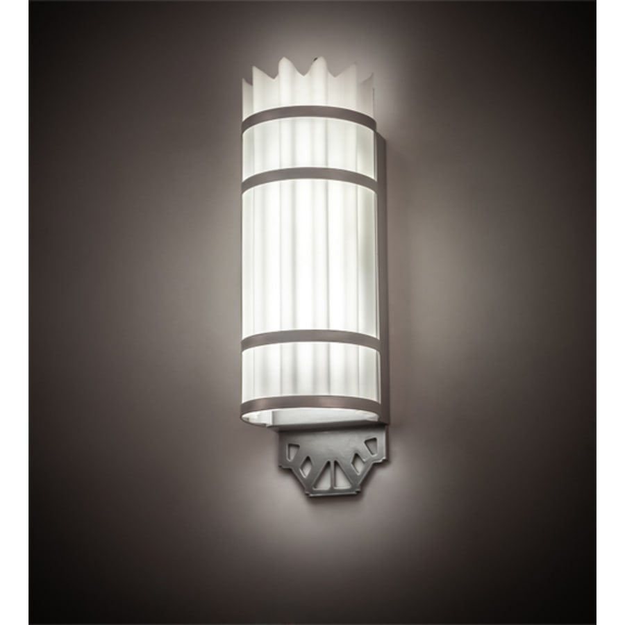 Lagoon 20" Tall LED Wall Light, Bedroom Wall Sconce, 2"