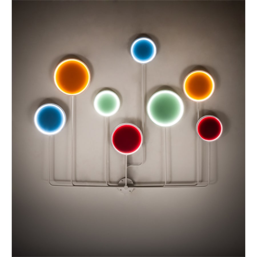 Paletta 58" Tall LED Wall Light with Shade, Bedroom Wall Sconce, Dimensions: Height: 58"