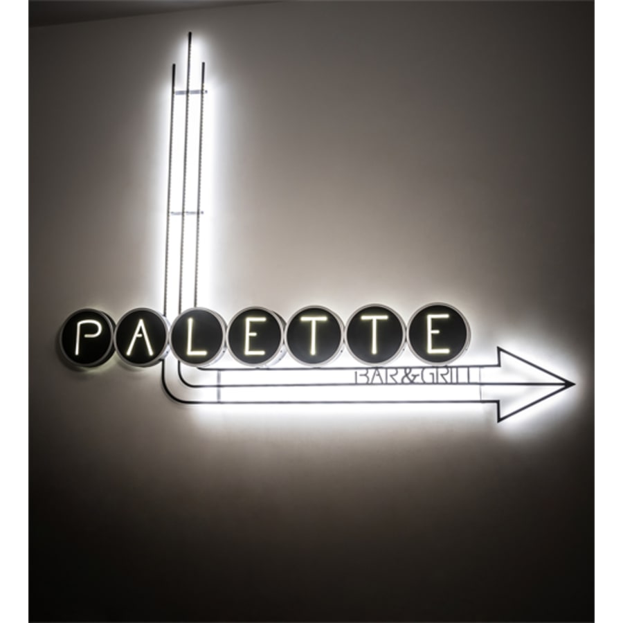 Paletta 69" Tall LED Wall Light, Bedroom Wall Sconce, Dimensions: Height: 69"