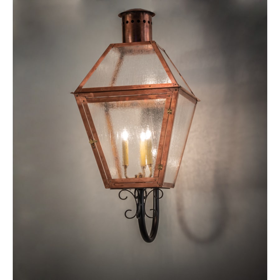 Falmouth 3 Light 38" Tall Wall Light, Bedroom Wall Sconce, Dimensions: Height: 38"