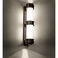 McLean 2 Light 48" Tall Wall Light, Bedroom Wall Sconce, Dimensions: Height: 48"