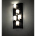 Octavia 5 Light 33" Tall Wall Light, Bedroom Wall Sconce, Dimensions: Height: 33"