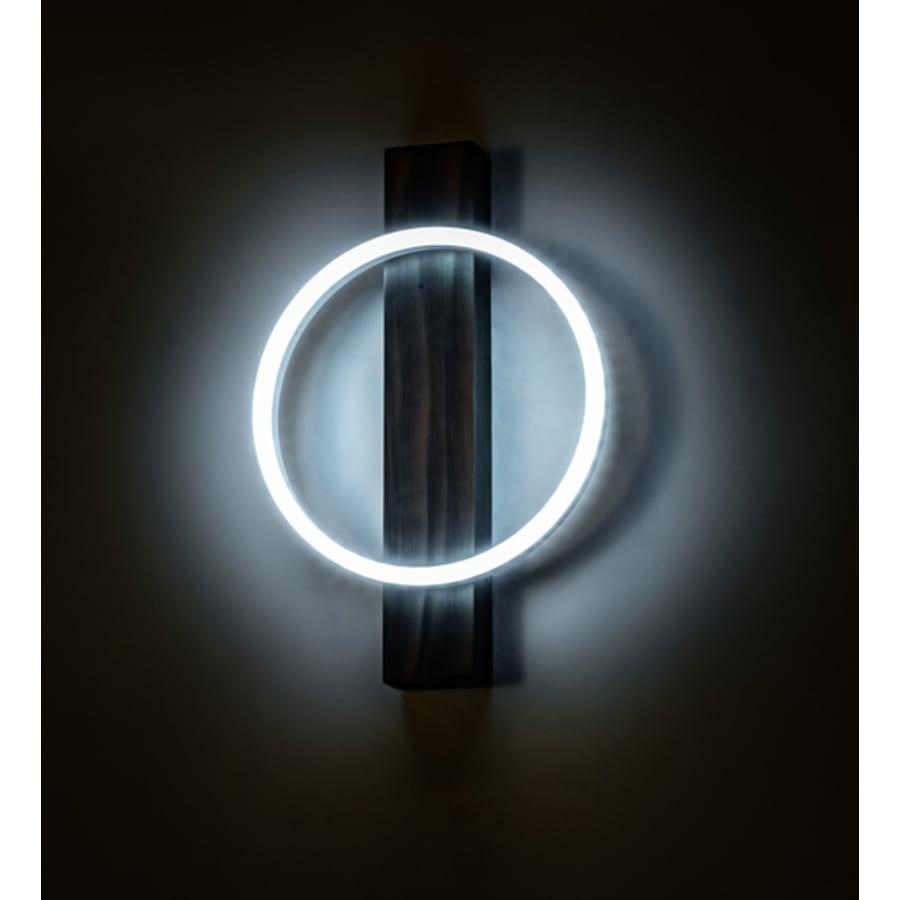 Ursula 18" Tall LED Wall Light, Bedroom Wall Sconce, Dimensions: Height: 18"