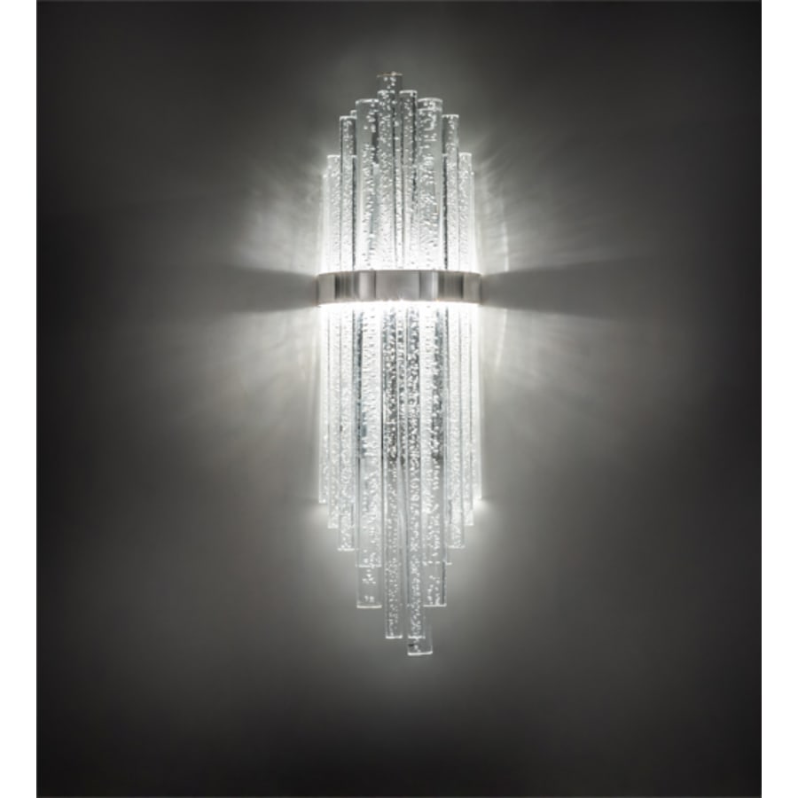 Aquagen 28" Tall LED Wall Light, Bedroom Wall Sconce, Dimensions: Height: 28"