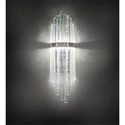 Aquagen 28" Tall LED Wall Light, Bedroom Wall Sconce, Dimensions: Height: 28"